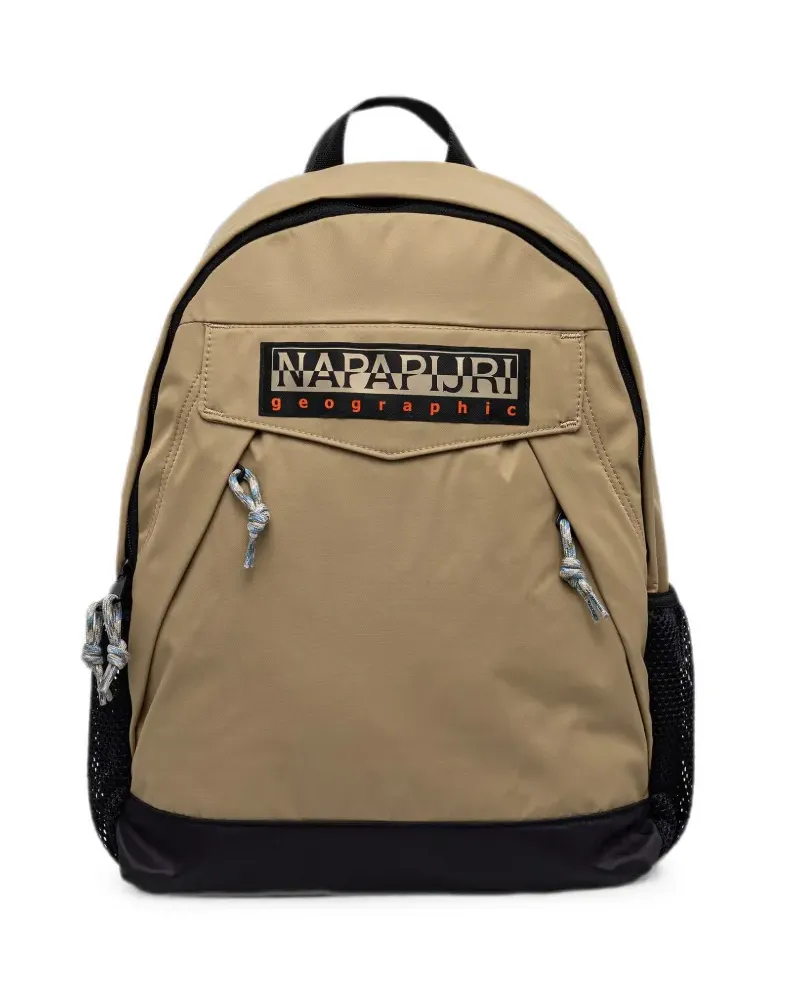 Napapijri zip-pocket backpack - Nude Nude