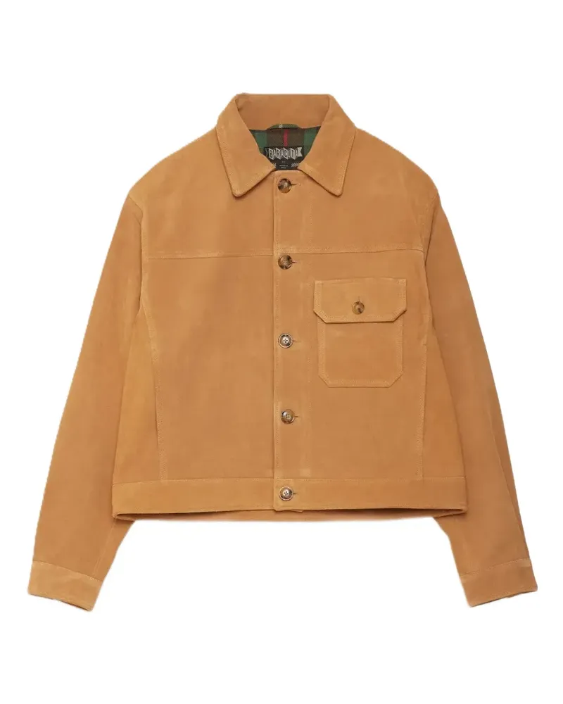 Baracuta Roughout button-up pocket jacket - Braun Braun
