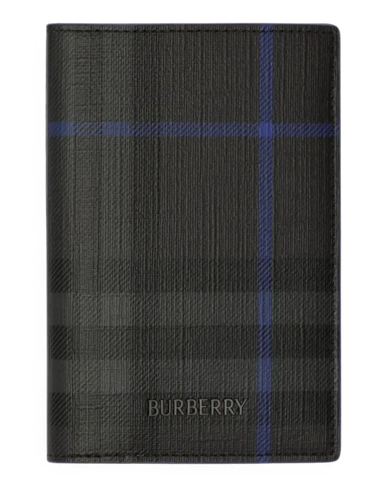 Burberry Pass-Etui mit Logo - Schwarz Schwarz