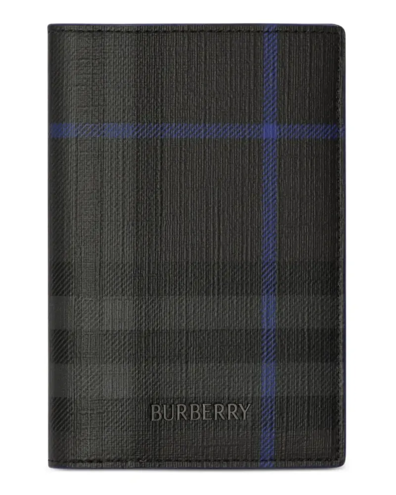 Burberry Pass-Etui mit Logo - Schwarz Schwarz