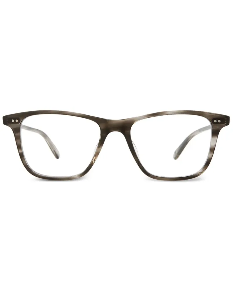 Garrett Leight Brille mit eckigem Gestell - Braun Braun
