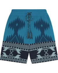 Alanui Icon Piquet Bermudas Blau