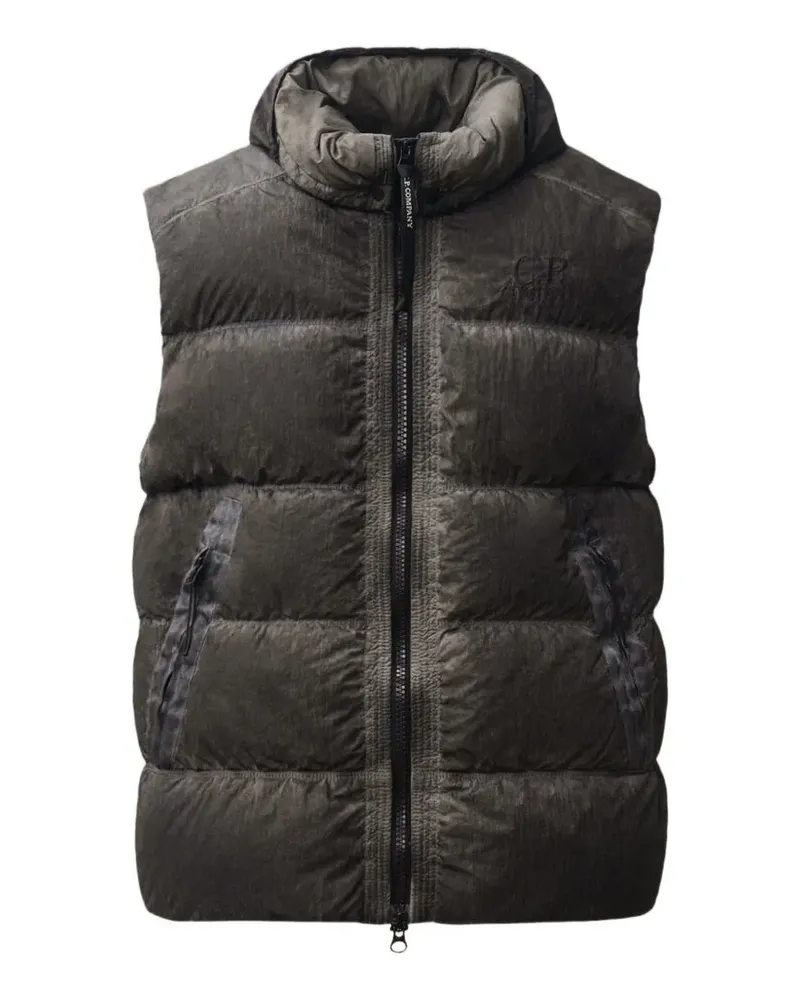 C.P. Company Wattierte Eco-Chrome R Weste - Grau Grau