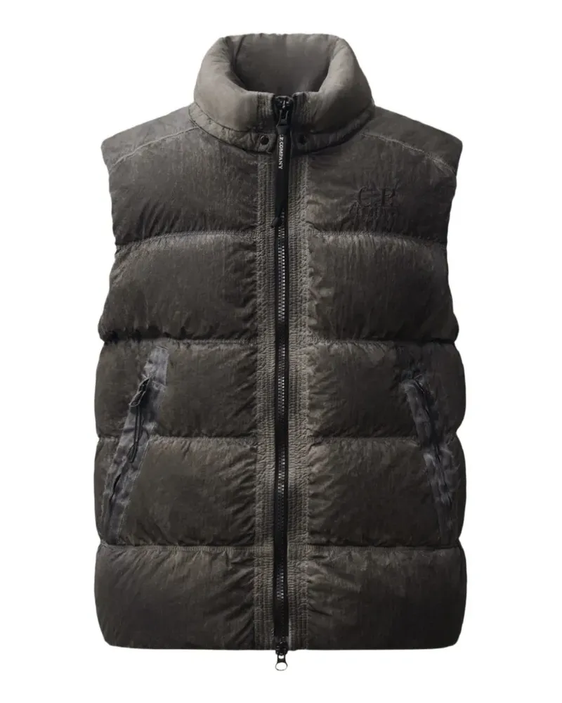 C.P. Company Wattierte Eco-Chrome R Weste - Grau Grau