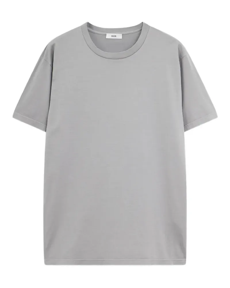 Rier crew-neck short-sleeved T-shirt - Grau Grau