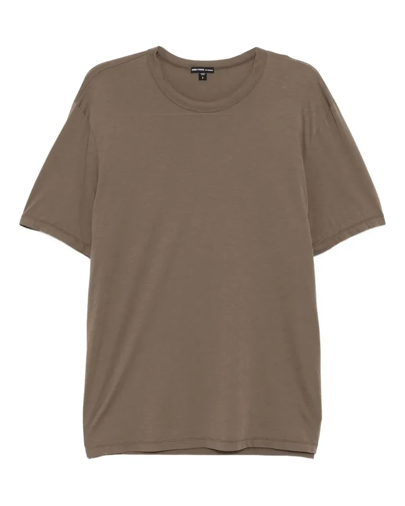 James Perse Luxe Lotus T-Shirt - Braun Braun
