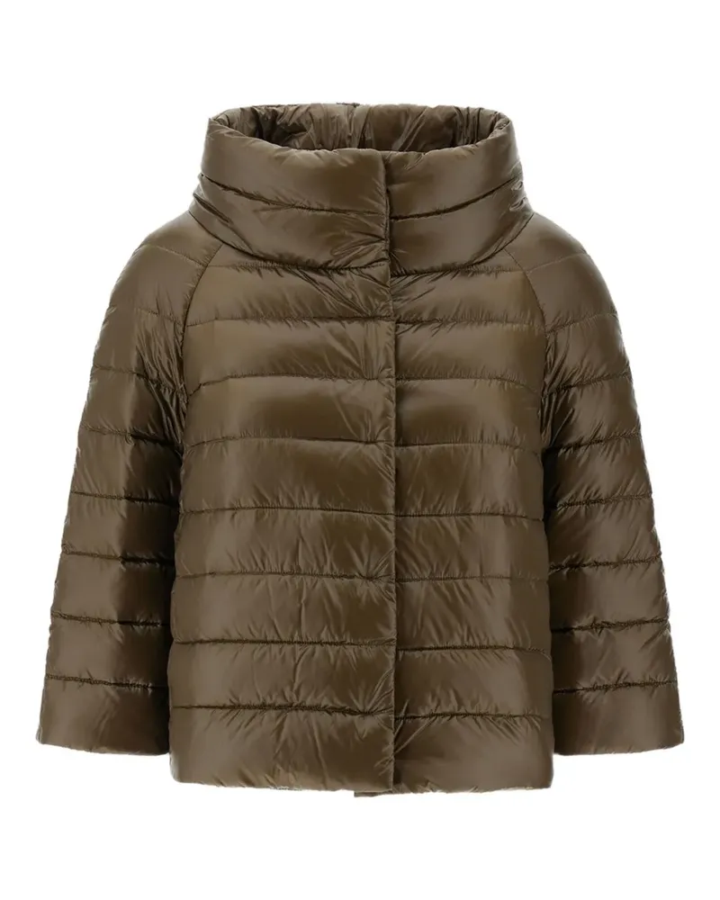 Herno Steppjacke mit Stehkragen - Grün Grün