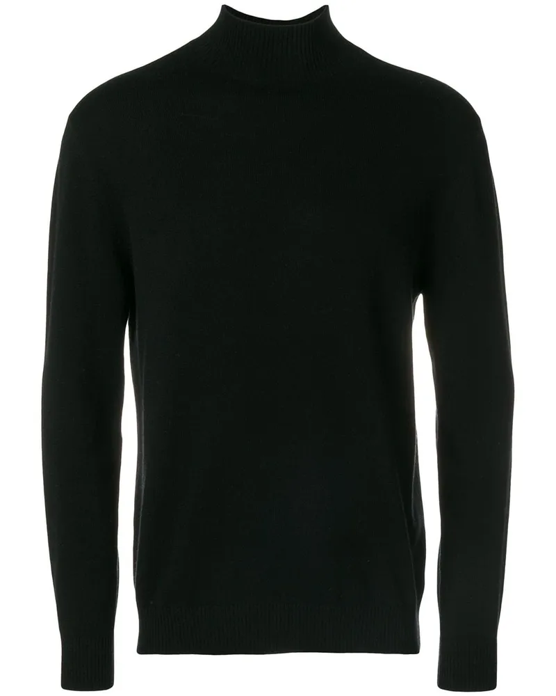 N.Peal Pullover mit Rollkragen - Schwarz Schwarz