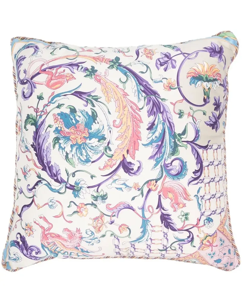 Etro Kissen mit Paisley-Print - Nude Nude