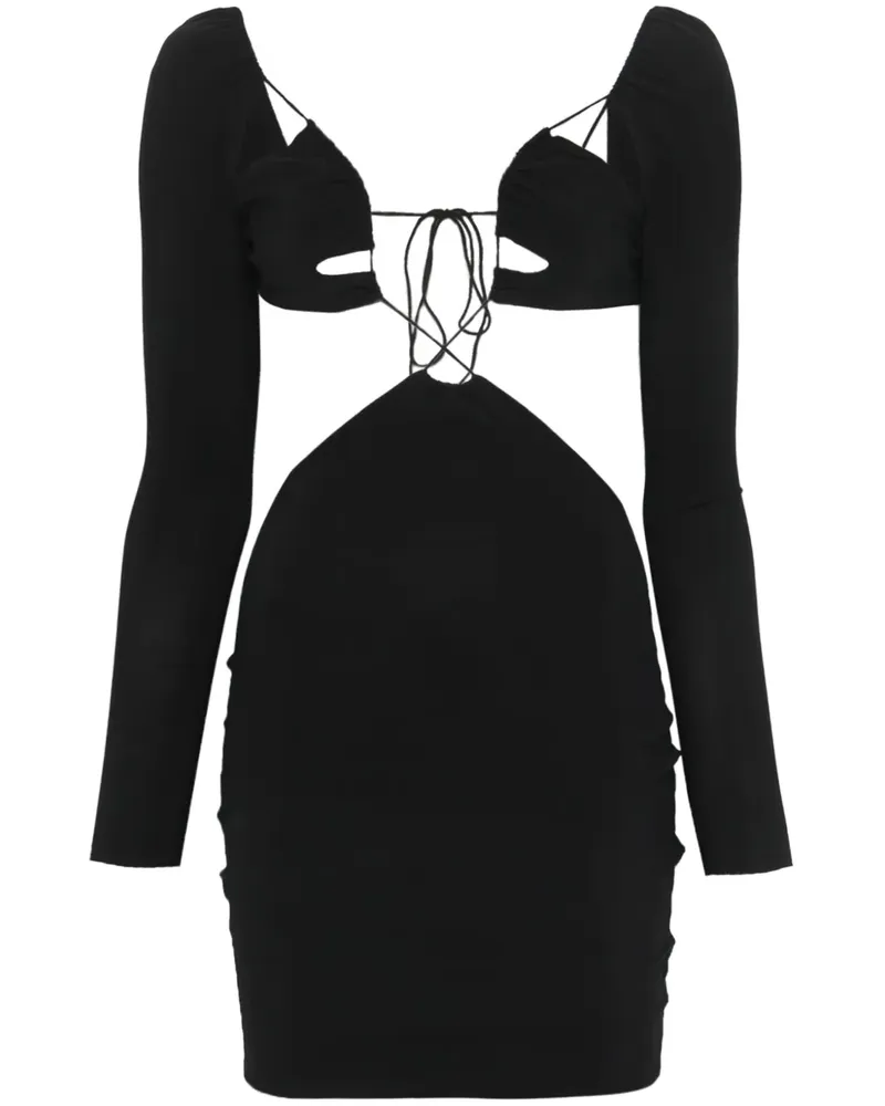 Amazuìn Azhar Minikleid - Schwarz Schwarz