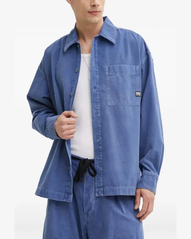 G-STAR RAW chest-pocket shirt - Blau Blau