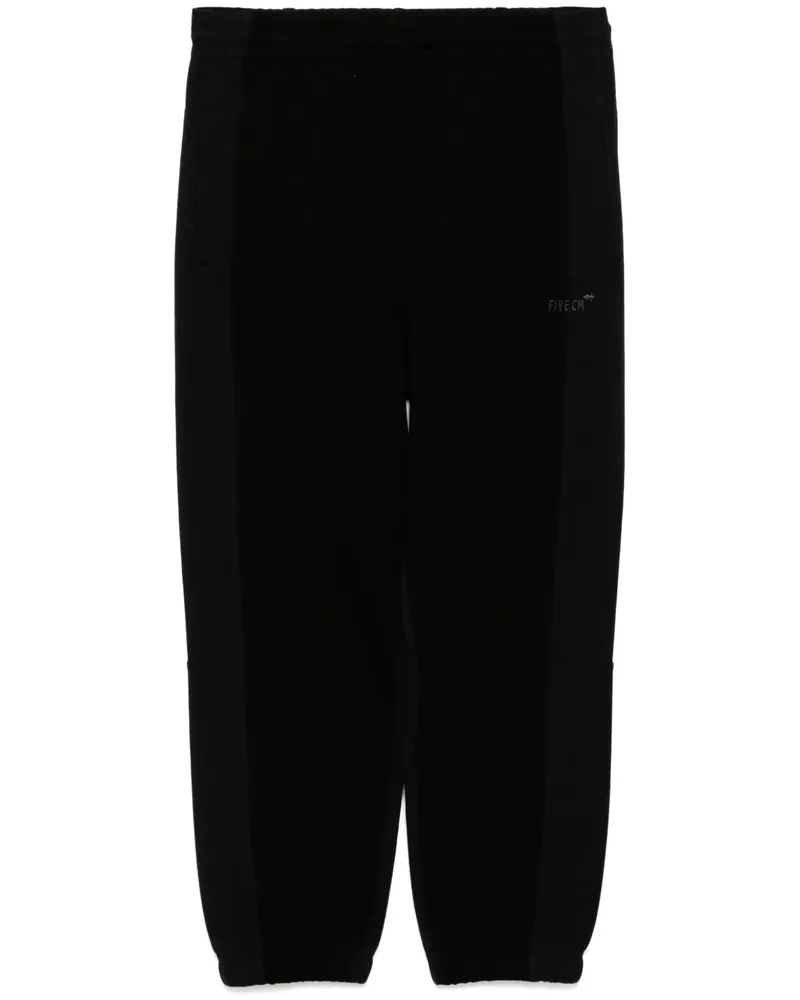 FIVE CM Hose mit Logo-Stickerei - Schwarz Schwarz