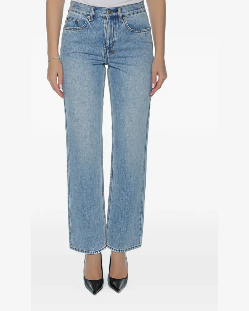 ksubi Pinup straight-leg jeans - Blau Blau