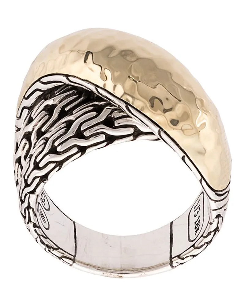 John Hardy Classic Chain' Ring - Silber Silber