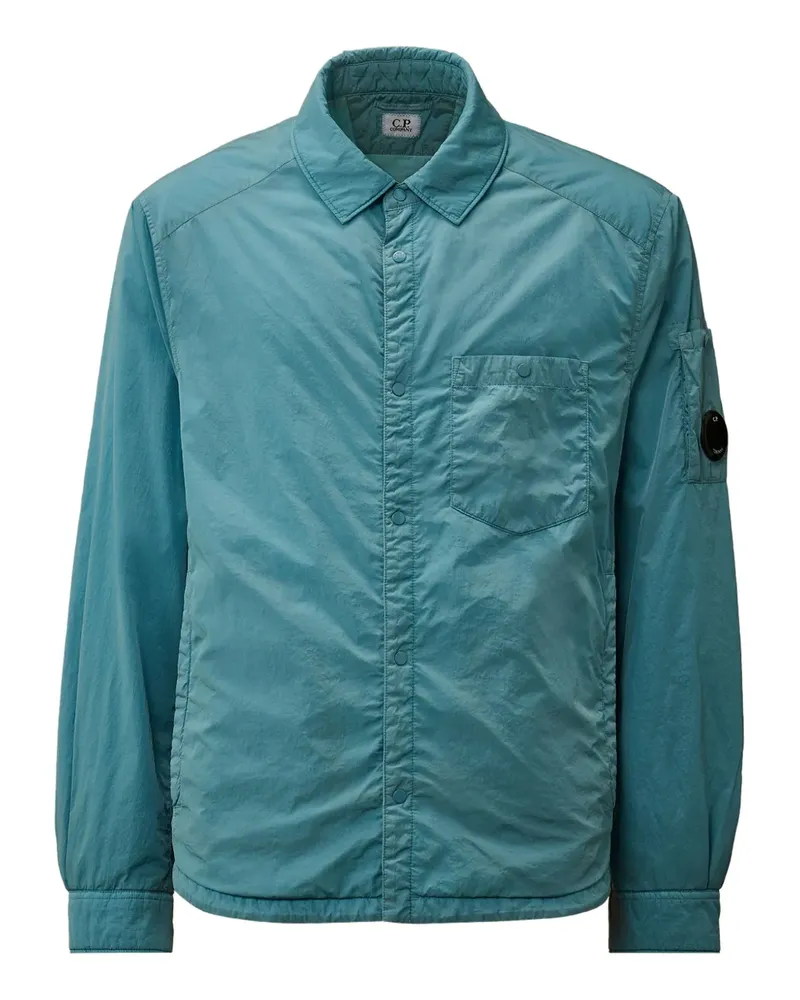C.P. Company Hemdjacke mit Taschendetail - Blau Blau
