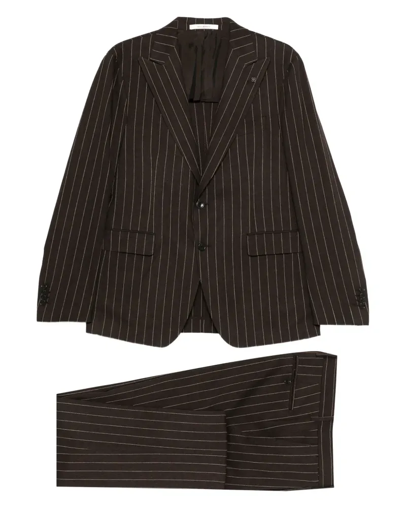 Tagliatore pinstripe-print suit - Braun Braun