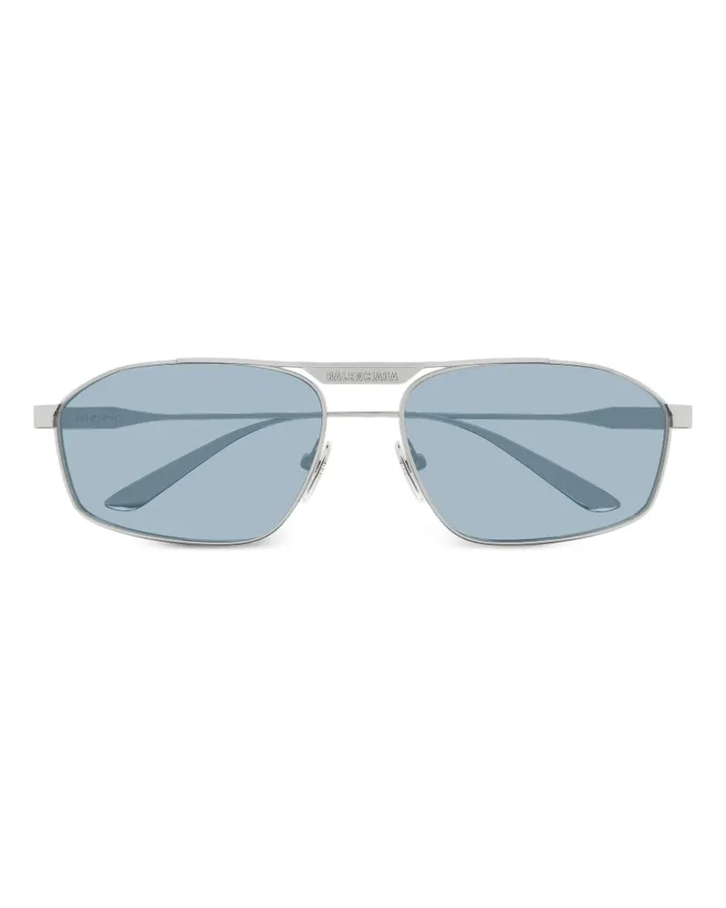 Balenciaga Getönte Pilotenbrille - Silber Silber
