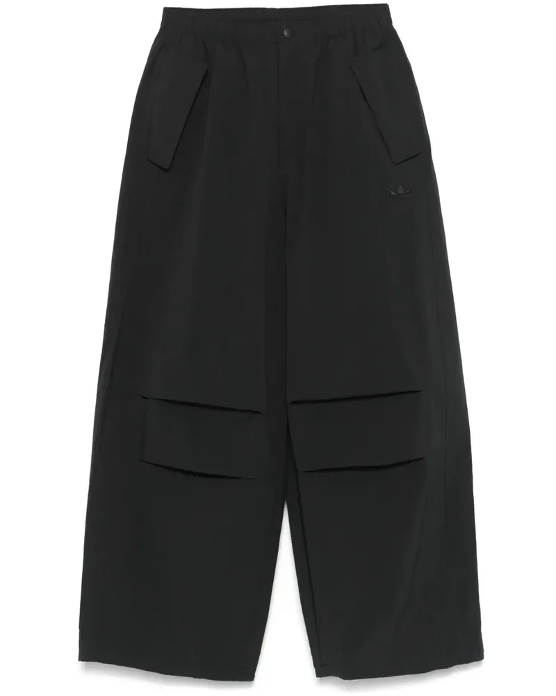 adidas Parachute Hose - Schwarz Schwarz