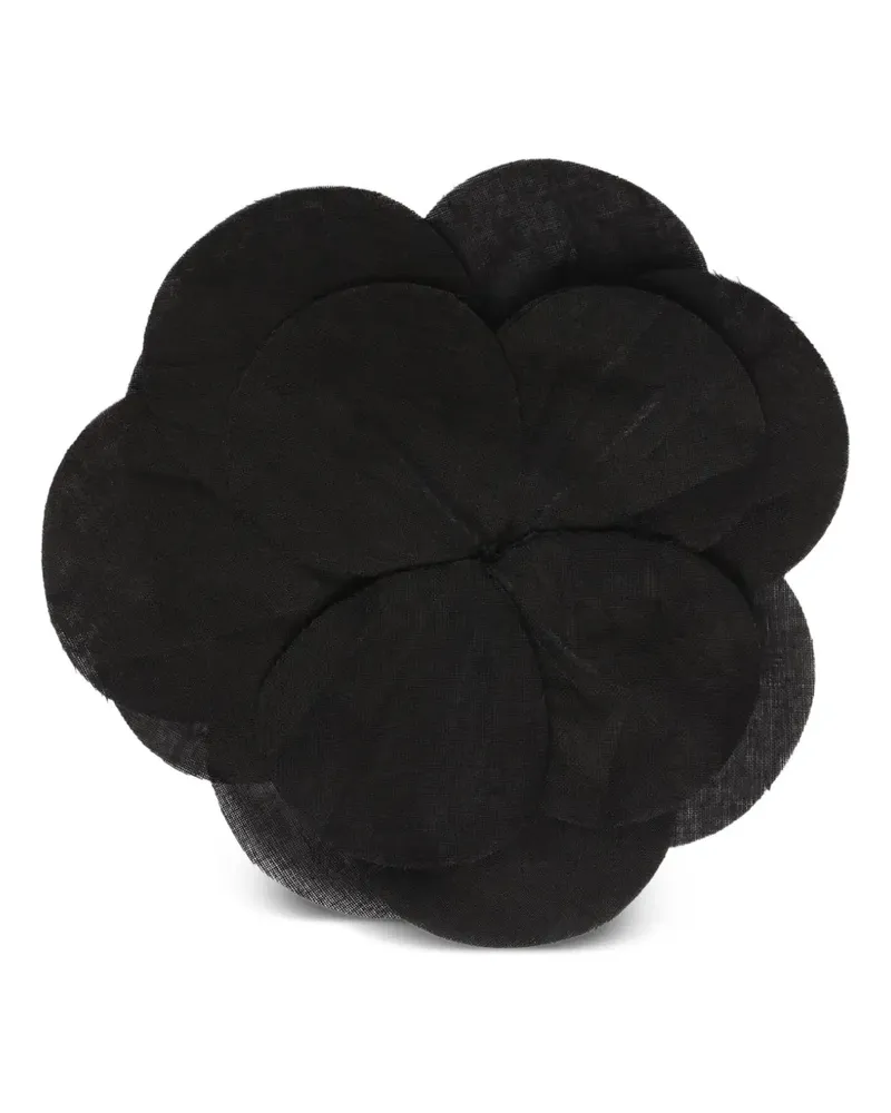 DOUUOD Blumenbrosche - Schwarz Schwarz