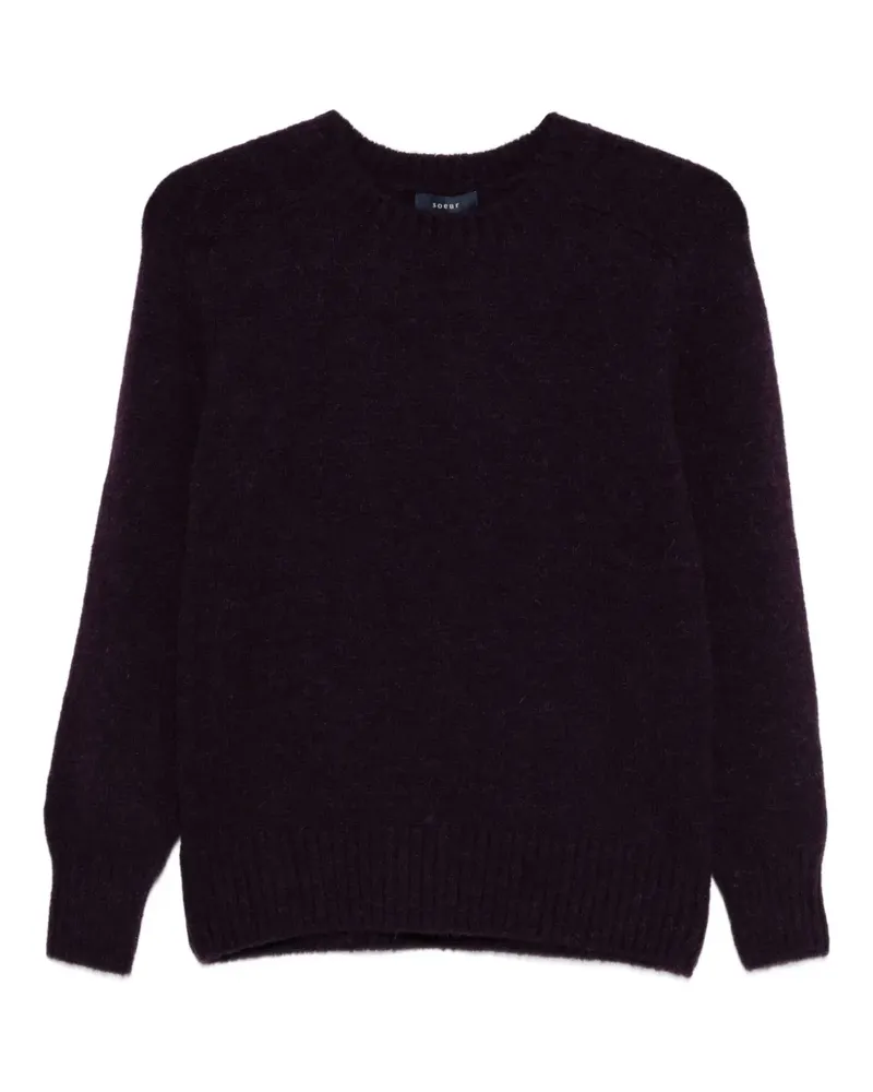 Soeur Pullover mit Rundhalsausschnitt - Violett Violett