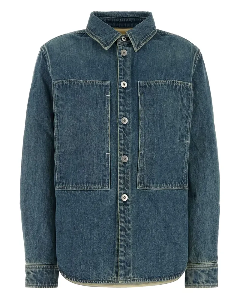 Jil Sander Oversized-Jeanshemd - Blau Blau