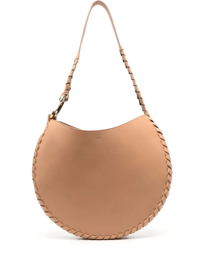 Chloé Moon Schultertasche - Nude Nude
