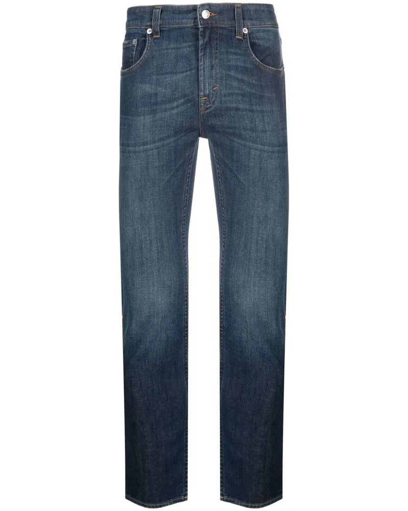 Department 5 Klassische Straight-Leg-Jeans - Blau Blau