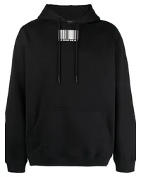 VTMNTS Hoodie mit Logo-Patch Schwarz