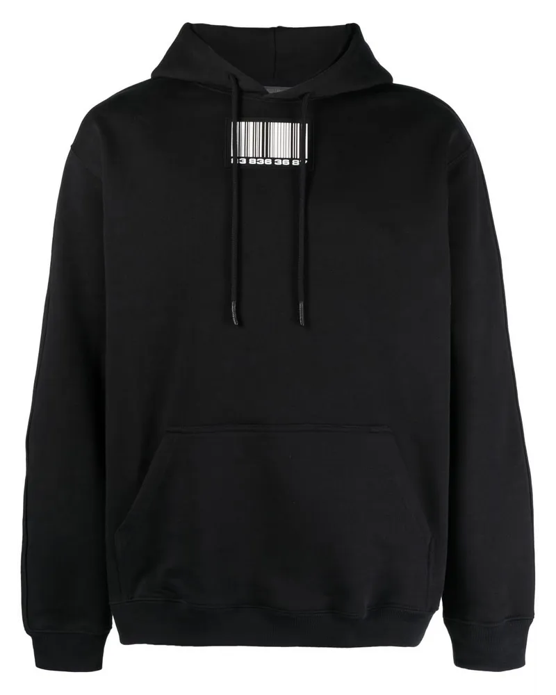 VTMNTS Hoodie mit Logo-Patch Schwarz