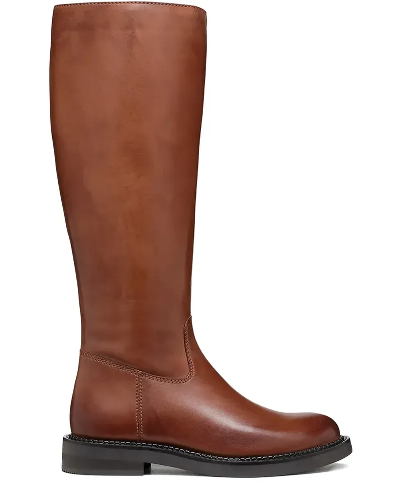 Geox Serilda leather boots - Braun Braun