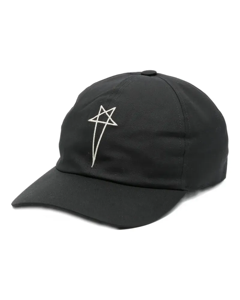 DRKSHDW by Rick Owens embroidery cap - Schwarz Schwarz