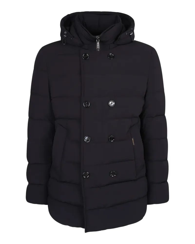 MOORER Gefütterte Cabanjacke - Schwarz Schwarz