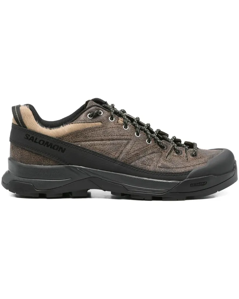 Salomon leather trainers - Braun Braun