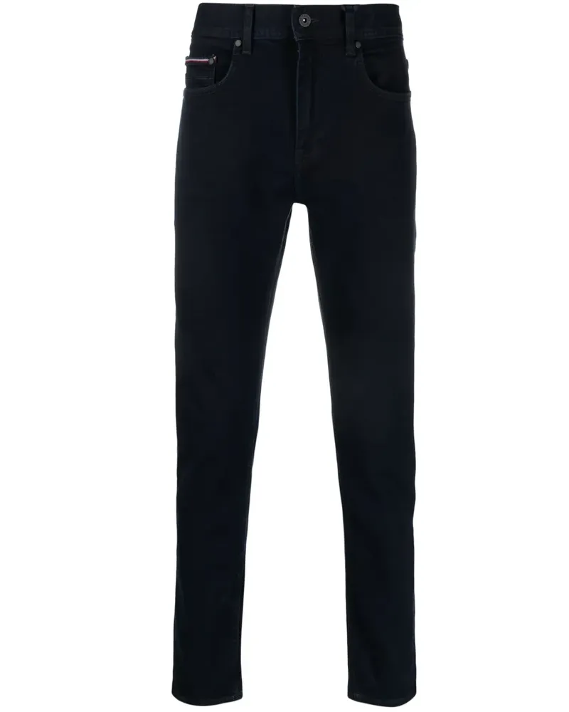 Tommy Hilfiger Halbhohe Skinny-Jeans - Blau Blau