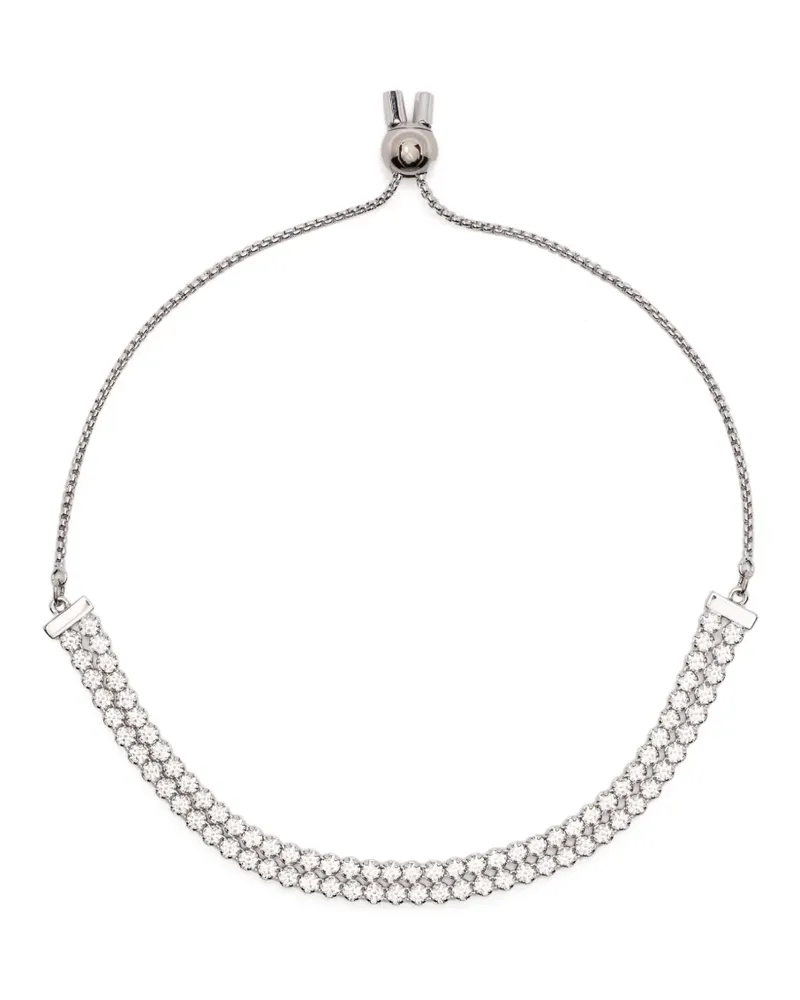 Swarovski Matrix Tennis Armband - Silber Silber