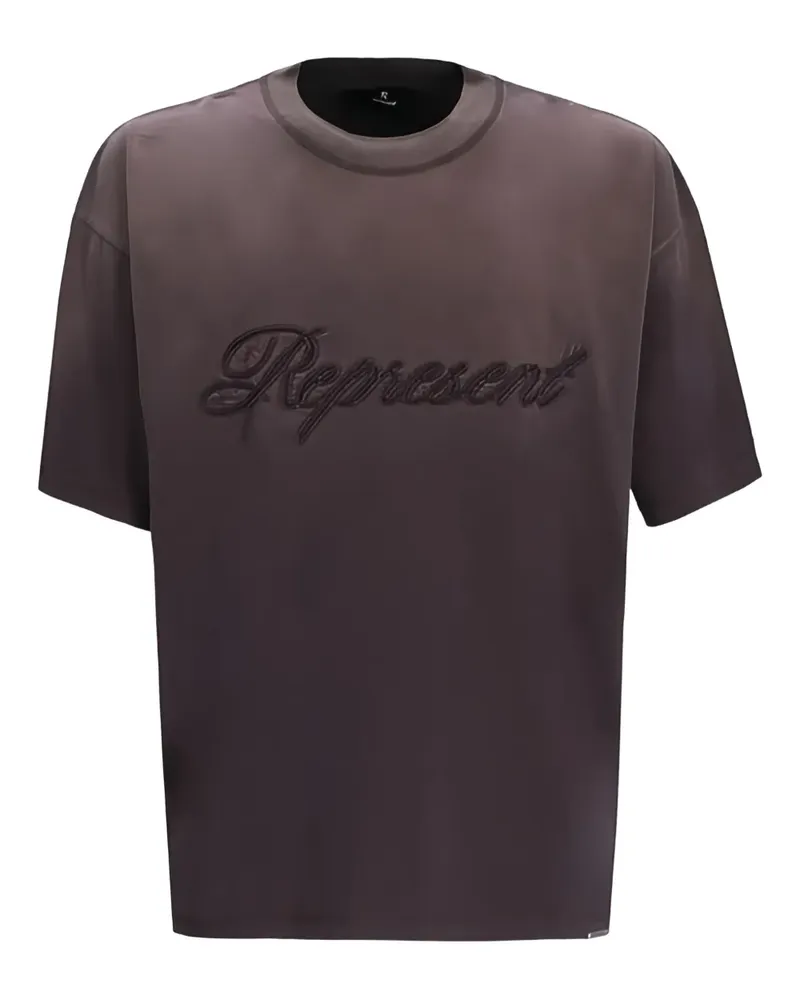 REPRESENT T-Shirt mit rundem Ausschnitt - Grau Grau