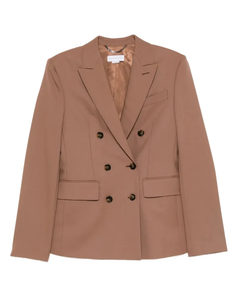 Stella McCartney Doppelreihiges Sakko - Braun Braun