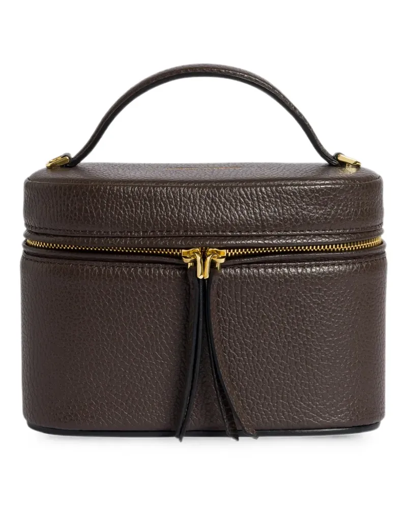 Alberta Ferretti Tasche mit gekörnter Textur - Braun Braun