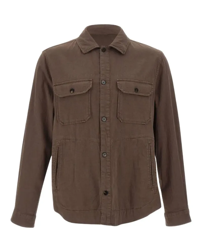 Woolrich buttoned pocket coat - Braun Braun