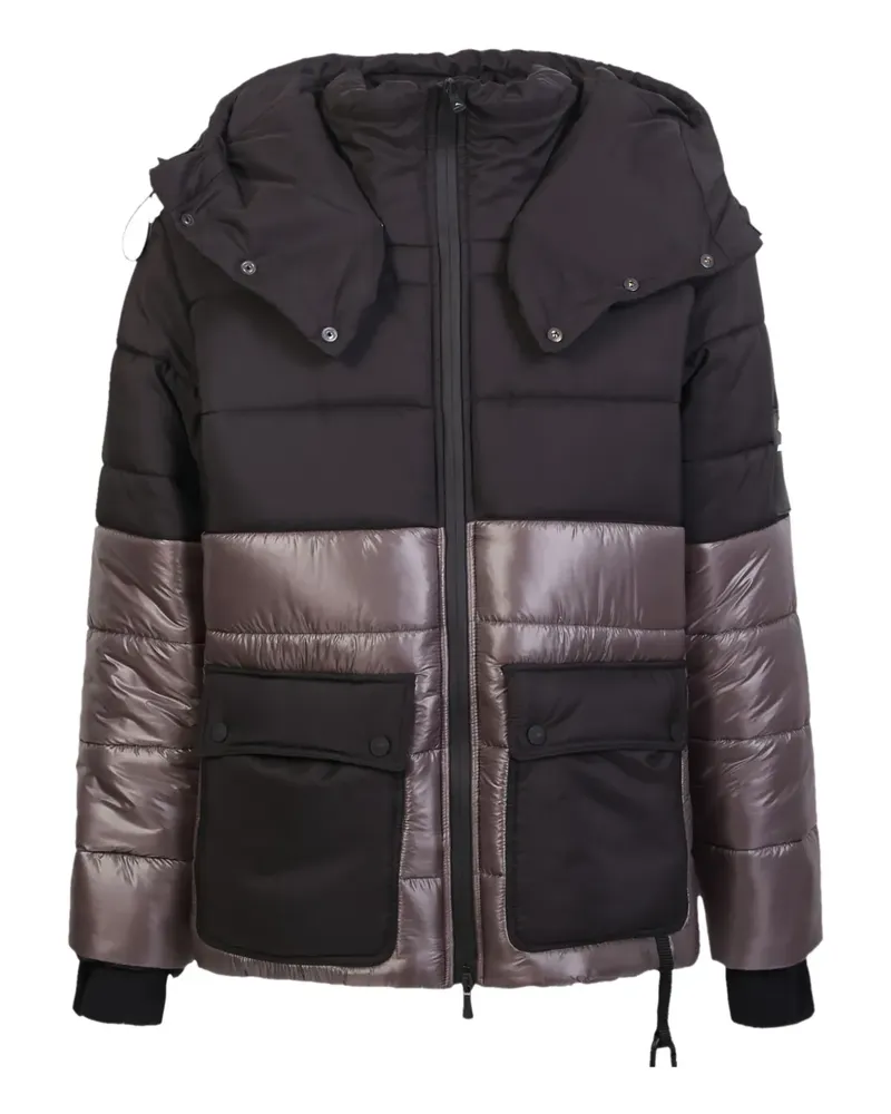 MAUNA KEA flap-pocket padded jacket - Schwarz Schwarz
