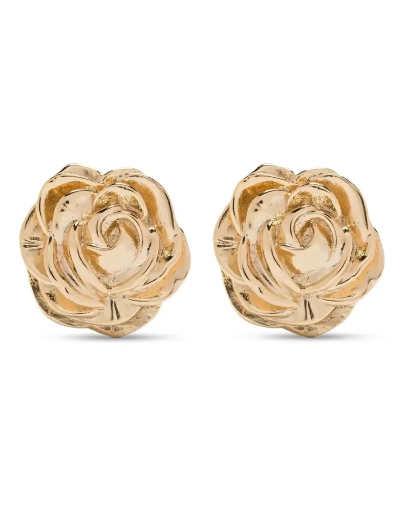 Magda Butrym Ohrringe mit Blüten - Gold Gold