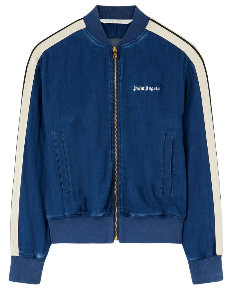Palm Angels Chambre Bomberjacke aus Denim - Blau Blau