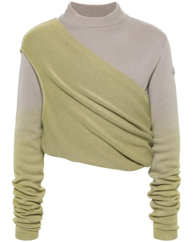 Moncler Kaschmirpullover mit Ombré-Design - Grau Grau