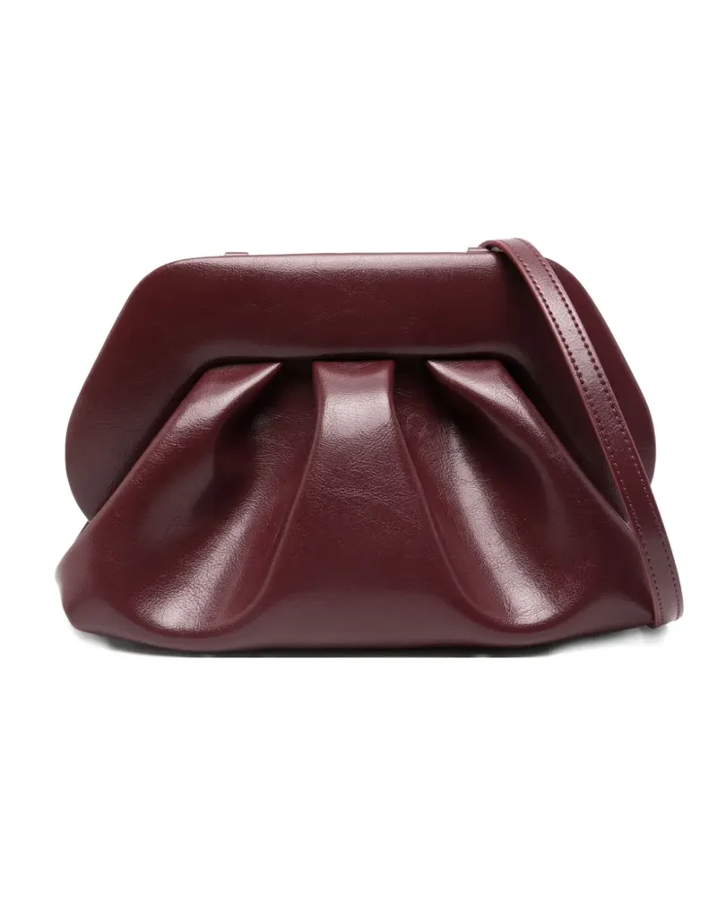 THEMOIRÈ Clutch mit Falten - Rot Rot