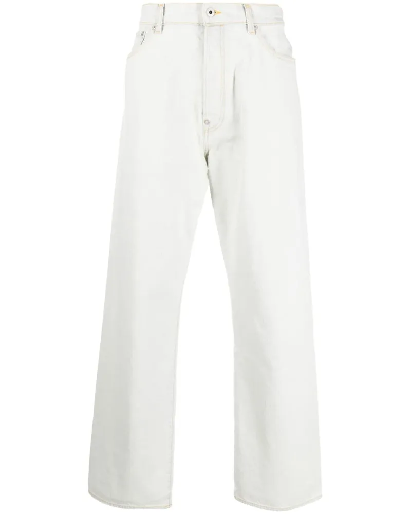 Kenzo Suisen Straight-Leg-Jeans - Blau Blau