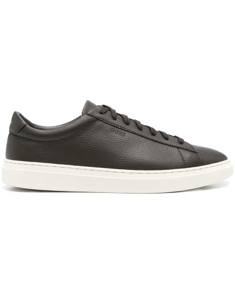 HUGO BOSS Sneakers mit Schnürung - Braun Braun
