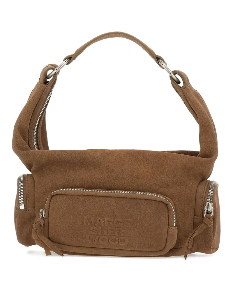 Marge Sherwood mini City Hobo shoulder bag - Braun Braun