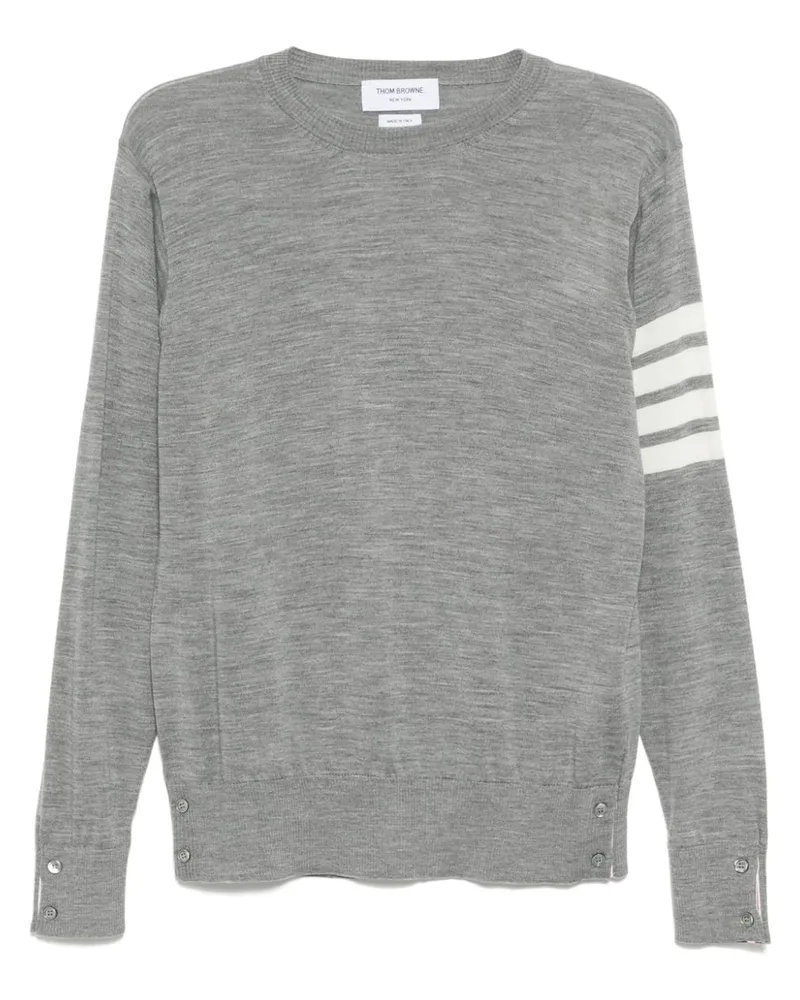 Thom Browne Klassischer Pullover - Grau Grau