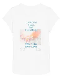 Zadig & Voltaire T-Shirt mit Foto-Print Nude