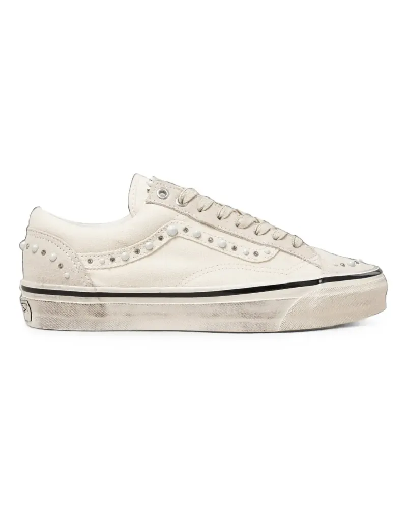 Vans Premium Old Skool 36 pearl-embellished sneakers - Weiß Weiß